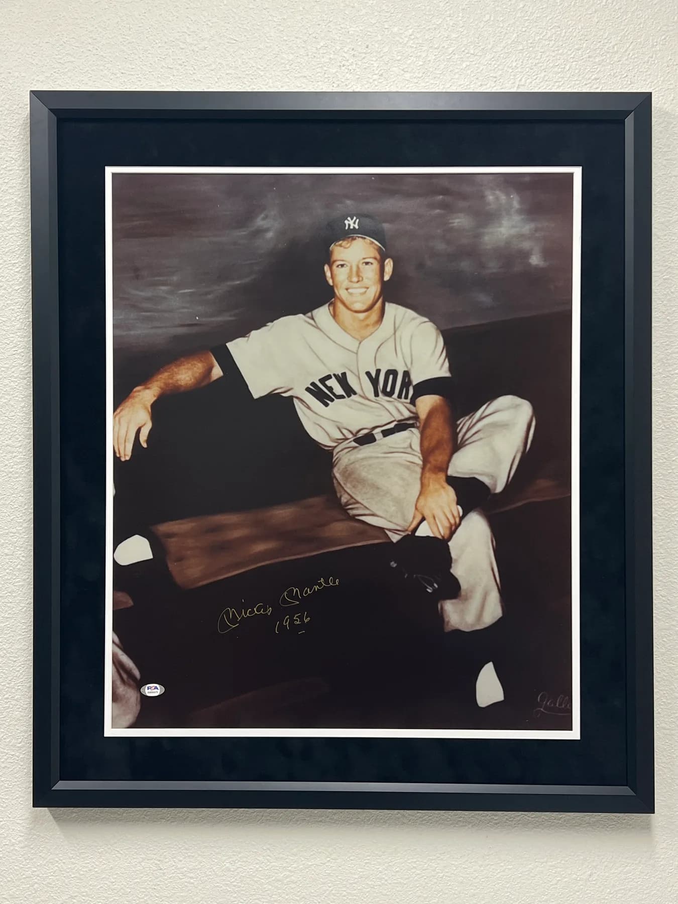 Custom framing for cherished photographs and signed images.