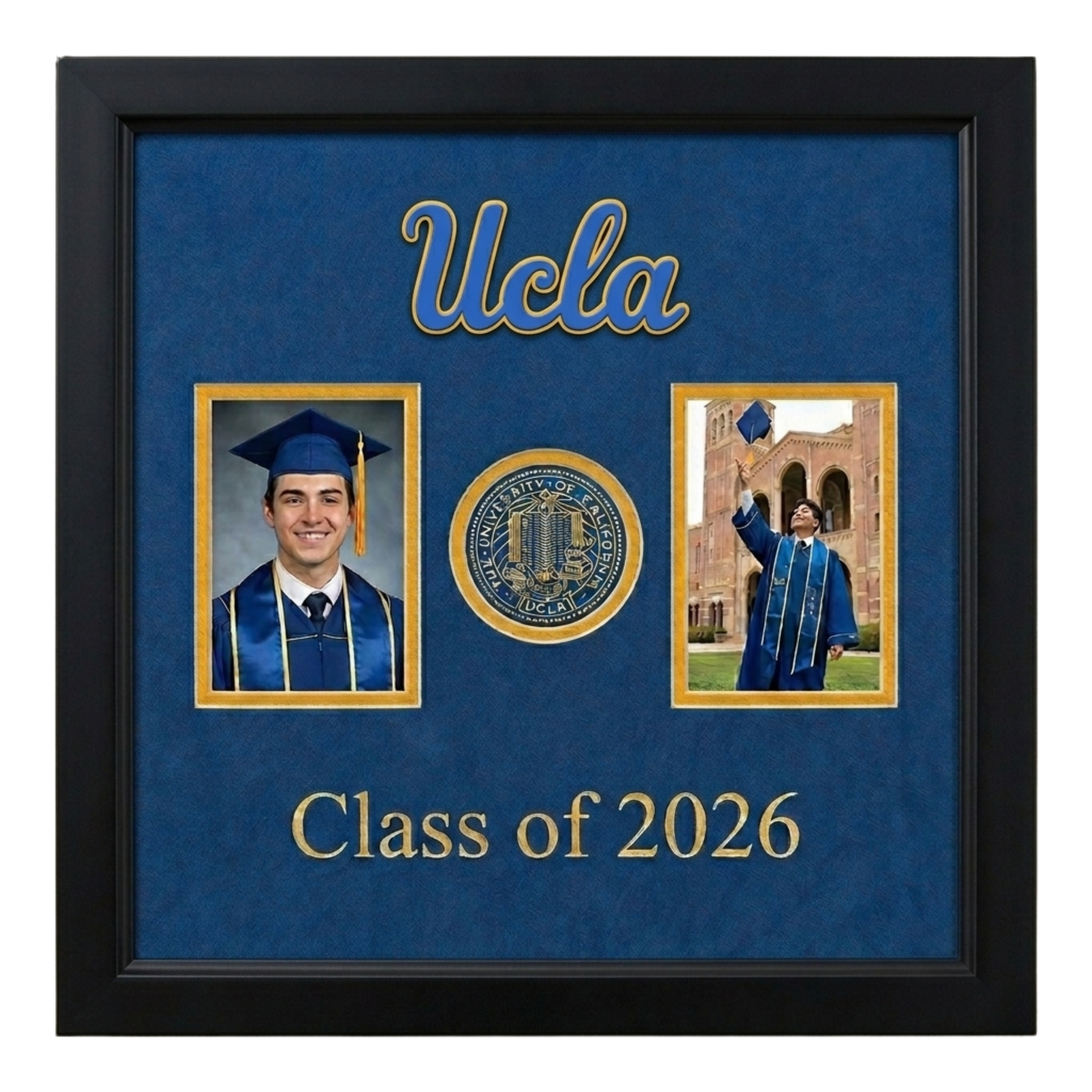 Custom graduation photo framing by The Framing Collective, Newport Beach — sample 2