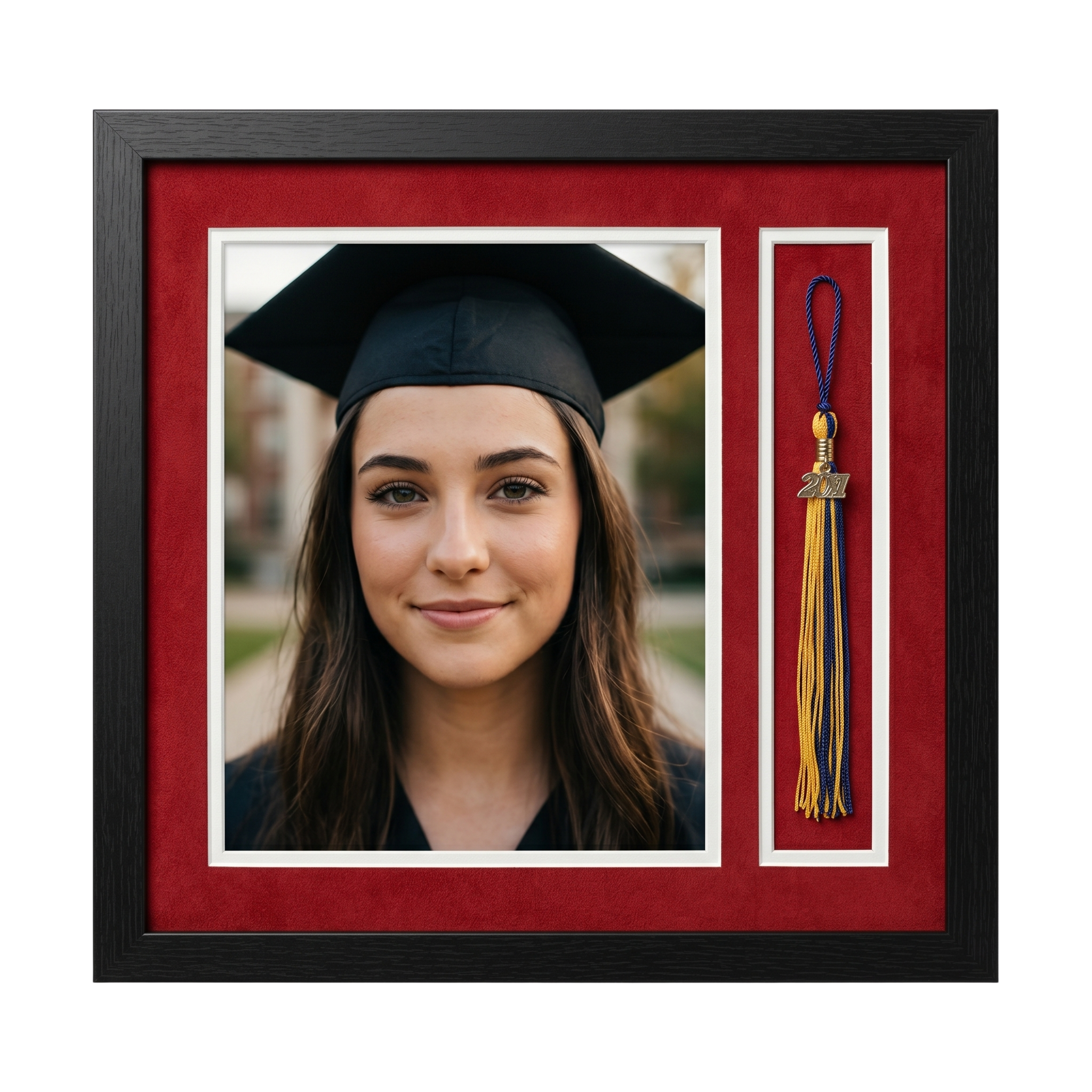 Custom graduation photo framing by The Framing Collective, Newport Beach — sample 3